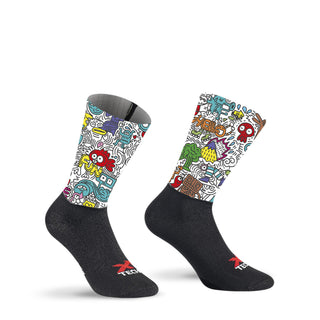 Calze X-Tech Crono 9 - Nero