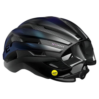 Casco Met Trenta 3K Carbon - Blu Met