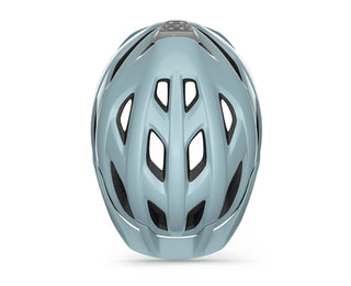 Casco Met Crossover - Azzurro