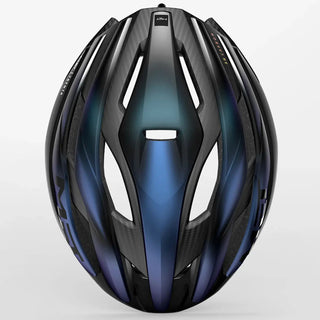 Casco Met Trenta 3K Carbon - Blu