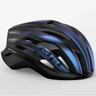 Casco Met Trenta 3K Carbon - Blu
